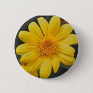geel ronde button 5,7 cm