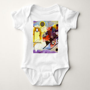 Geel rood blauw Abstract schilderen Kandinsky Romper