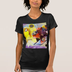 Geel rood blauw Abstract schilderen Kandinsky T-shirt