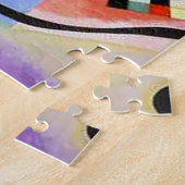 Geel Rood Blauw door Vassily Kandinsky Legpuzzel (Zijkant)