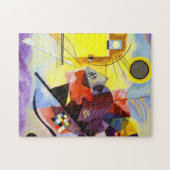 Geel Rood Blauw door Vassily Kandinsky Legpuzzel (Horizontaal)