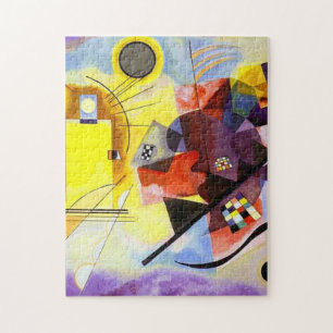 Geel Rood Blauw door Vassily Kandinsky Legpuzzel