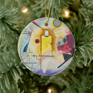 Geel, Rood, Blauw door Wassily Kandinsky Keramisch Ornament