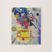 Geel, Rood, Blauw door Wassily Kandinsky Legpuzzel (Verticaal)