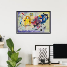 Geel, Rood, Blauw door Wassily Kandinsky