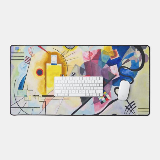 Geel-rood-blauw | Kandinsky | Bureaumat (Keyboard & Muis)