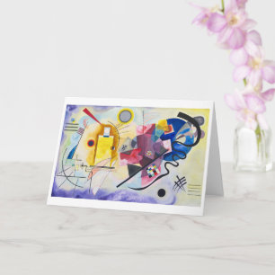 Geel-rood-blauw   Kandinsky   Kaart