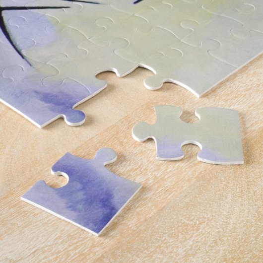 Geel-rood-blauw | Kandinsky | Legpuzzel (Zijkant)