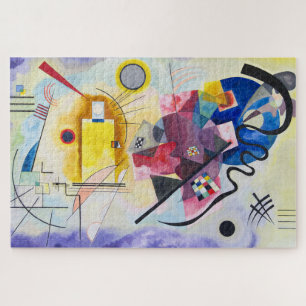 Geel-rood-blauw   Kandinsky   Legpuzzel