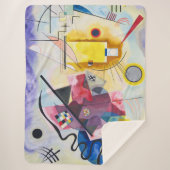 Geel-rood-blauw | Kandinsky | Sherpa Deken (Voorkant)