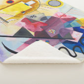 Geel-rood-blauw | Kandinsky | Sherpa Deken (3/4)