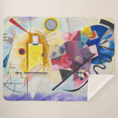 Geel-rood-blauw | Kandinsky | Sherpa Deken (Voorkant (horizontaal))