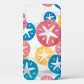 Geel rood blauw patroon met zwarte dollar Case-Mate iPhone case (Achterkant)