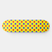 Geel Rood Blauw Stippen Design  Persoonlijk Skateboard (Horizontaal)