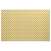 Geel Rood Blauw Stippen Design  Stof (Yard (91,4 cm))