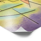 Geel-Rood-Blauw van Wassily Kandinsky Foto Afdruk (Hoek)