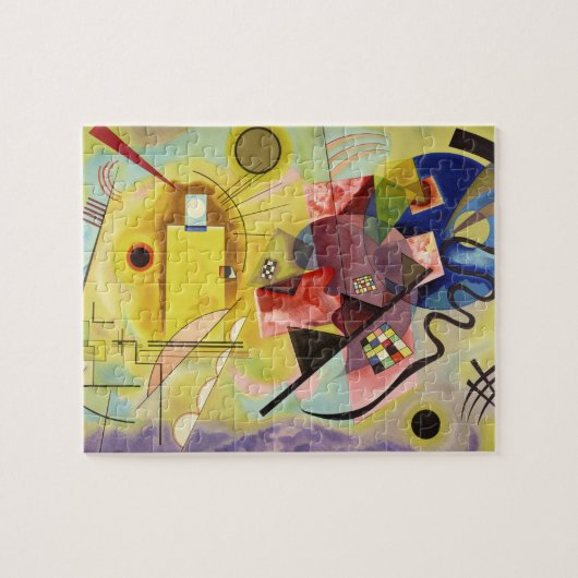 Geel-Rood-Blauw van Wassily Kandinsky Legpuzzel (Horizontaal)