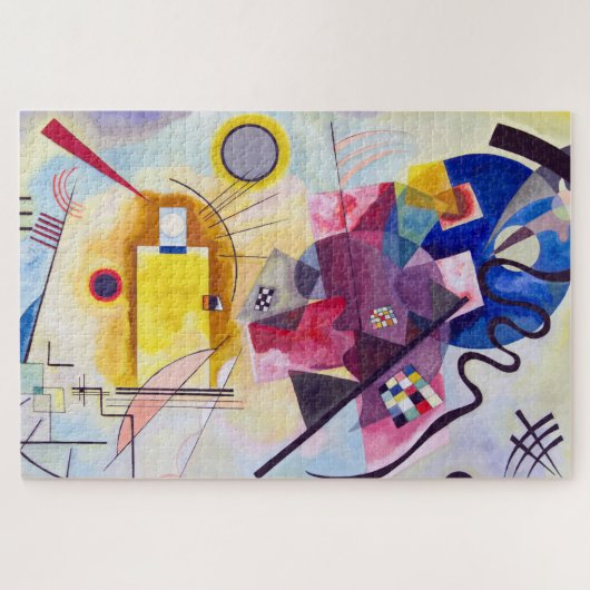 Geel Rood Blauw, Wassily Kandinsky Legpuzzel (Horizontaal)