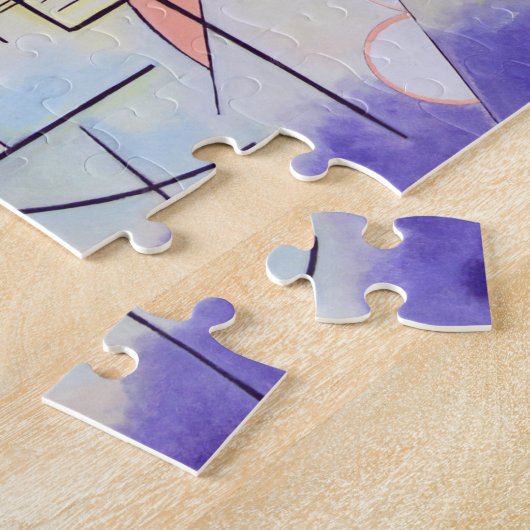 Geel Rood Blauw, Wassily Kandinsky Legpuzzel (Zijkant)