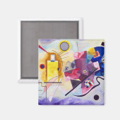 Geel Rood Blauw, Wassily Kandinsky Magneet (Voorkant / Achterkant)