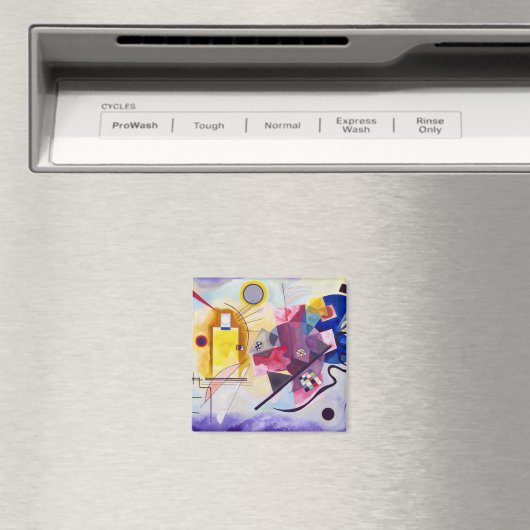 Geel Rood Blauw, Wassily Kandinsky Magneet (Insitu (Vaatwasser))