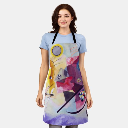 Geel Rood Blauw, Wassily Kandinsky Schort (Gedragen)