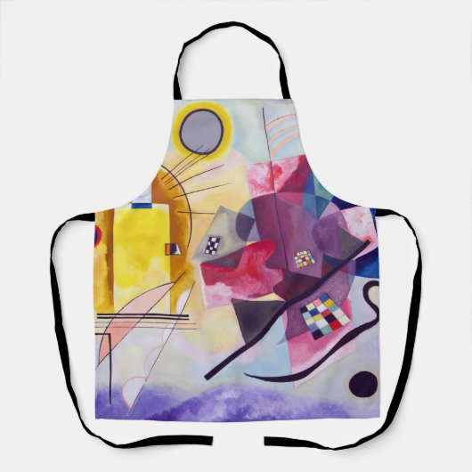 Geel Rood Blauw, Wassily Kandinsky Schort (Voorkant)