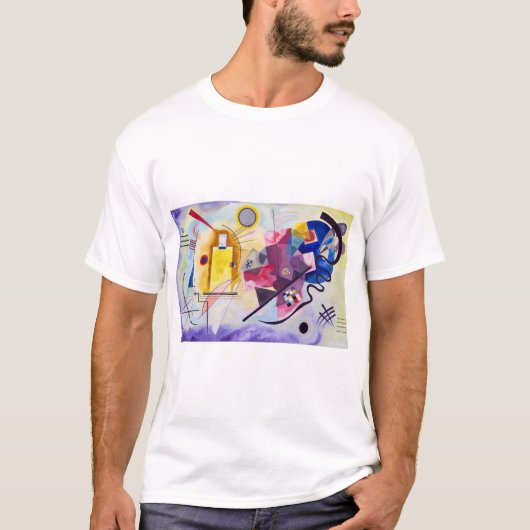 Geel Rood Blauw, Wassily Kandinsky T-shirt (Voorkant)