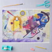 Geel Rood Blauw, Wassily Kandinsky Tissuepapier (Craft)