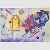 Geel Rood Blauw, Wassily Kandinsky Tissuepapier (Voorkant)