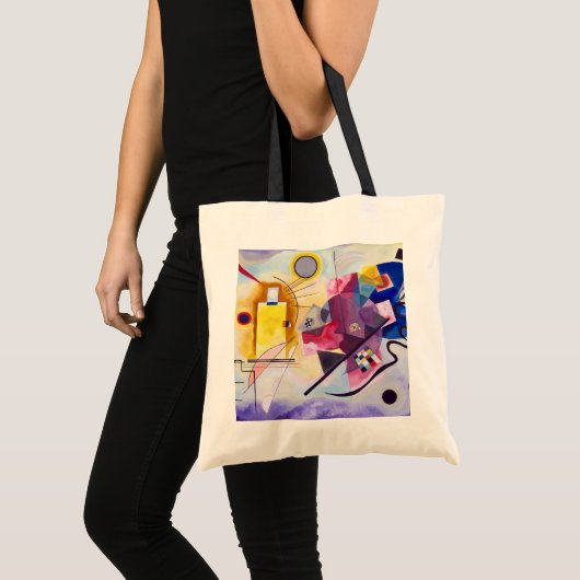 Geel Rood Blauw, Wassily Kandinsky Tote Bag (Voorkant (product))