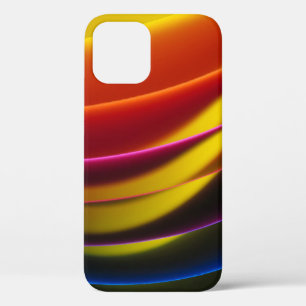 Geel, rood, paars, blauw en groen laagpapier Case-Mate iPhone case