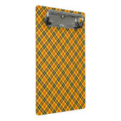 Geel Rood Plaid Textuur Patroon-57577 Mini Klembord (Schuin)