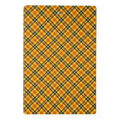 Geel Rood Plaid Textuur Patroon-57577 Mini Klembord (Achterkant)