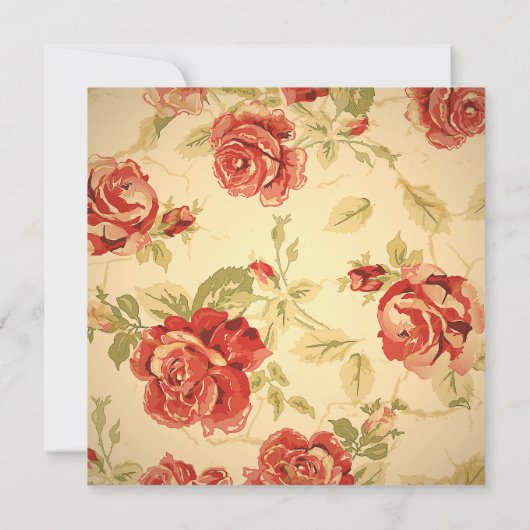  geel roodrood verloving save the date (Achterkant)