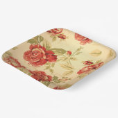  geel roodroodbruinrood bord (Gebogen)