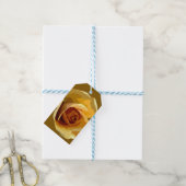 Geel Roos Cadeaubijschrift Cadeaulabel (Met Touw)
