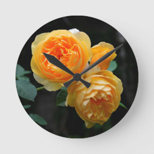 Geel Roos Ronde Klok