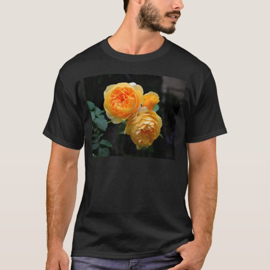 Geel Roos T-shirt (Voorkant)
