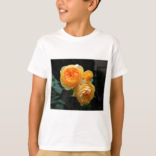 Geel Roos T-shirt (Voorkant)