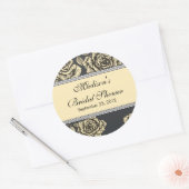  Geel Rose Vrijgezellenfeest Sticker (Envelop)