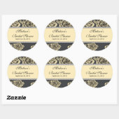  Geel Rose Vrijgezellenfeest Sticker (Vel)