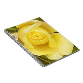 Geel Rosebud Spiraal Notitieboek (Rechterzijde)