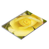 Geel Rosebud Spiraal Notitieboek (Linkerzijde)
