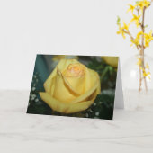 GEEL ROSENOTE KAARTEN (Gele Bloem)