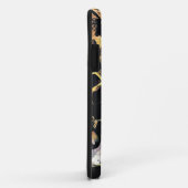 Geel roze bloempatroon digitale bloem Case-Mate iPhone case (Achterkant/rechts)