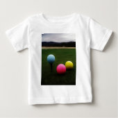 geel roze en blauw, Golf Balls (Voorkant)
