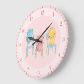 Geel, Roze, en Blauwe Beren op Voorzitters Grote Klok (Hoek)