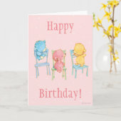 Geel, Roze, en Blauwe Beren op Voorzitters Kaart (Gele Bloem)