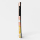 Geel, Roze en wit cubisme kristalloos Case-Mate iPhone Case (Achterkant/links)